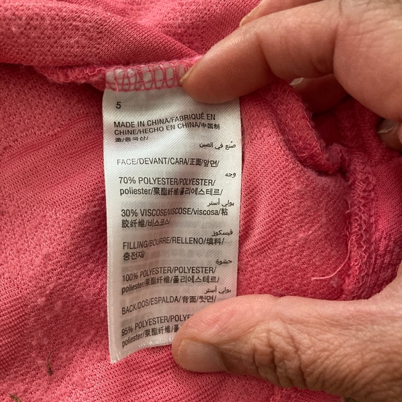 Girls dress pink with hearts size 5 - Picture 10 of 12